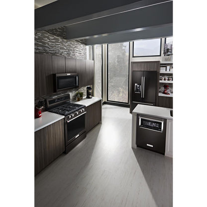 KITCHENAID KFGG500EBS Kitchenaid 30-inch 5-burner Gas Convection Range - Black Stainless