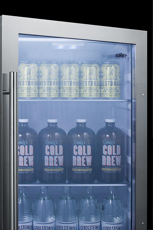 SUMMIT SPR489OS Commercially Approved Outdoor Beverage Cooler for Built-in or FREES...
