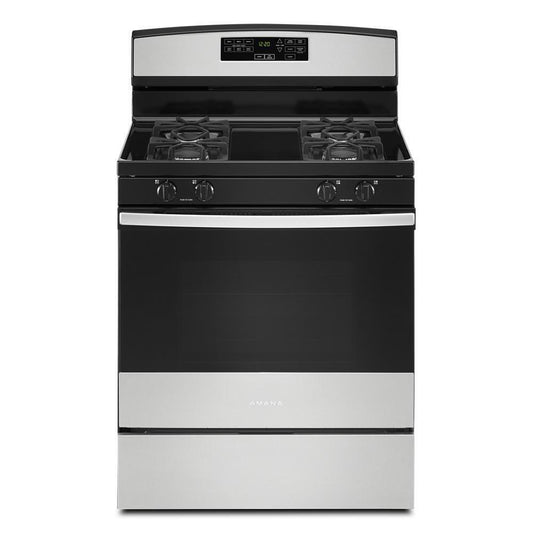 AMANA AGR6603SMS Amana 30-inch Gas Range With Self-clean Option