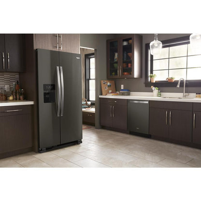 WHIRLPOOL WRS325SDHV Whirlpool 36-inch Wide Side-by-side Refrigerator - 24 Cu. Ft. - ...
