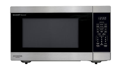 SHARP SMC2266KS Sharp 2.2 Cu. Ft. 1200w Stainless Steel Countertop Microwave Oven W...