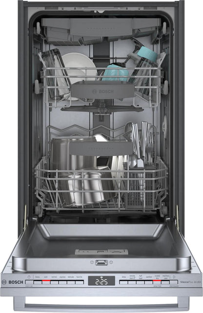 BOSCH SPX68C75UC Bosch 800 Series Dishwasher 17 3/4"" Stainless Steel Spx68c75uc