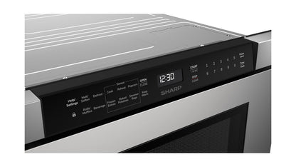 SHARP SMD2440JS 24 In. 1.2 Cu. Ft. Built-in Stainless Steel Microwave Drawer Oven