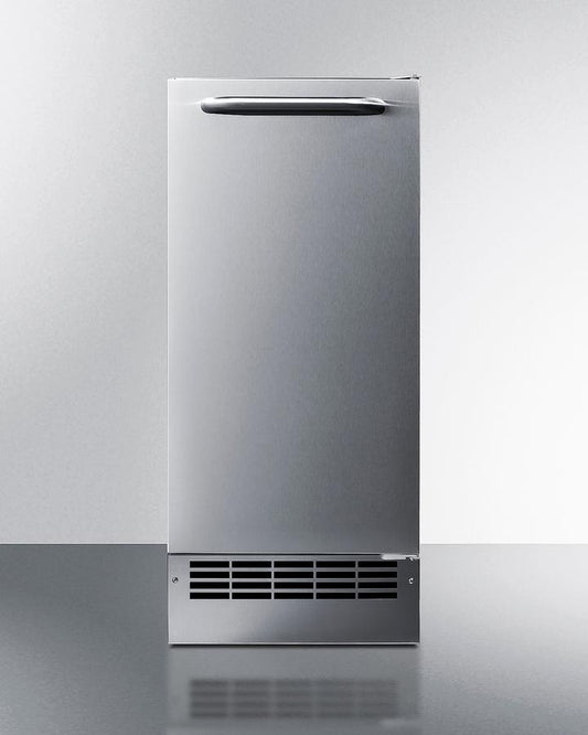 SUMMIT BIM271OS Summit 25 Lb. Drain-free Outdoor Icemaker
