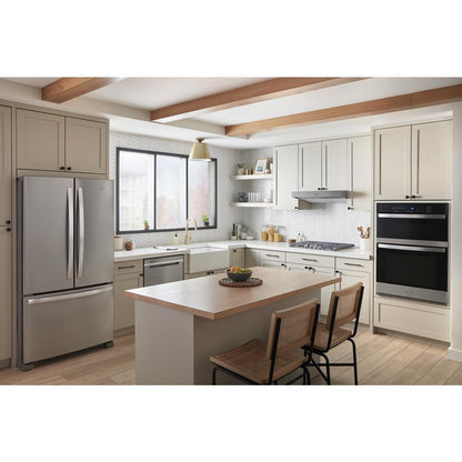 WHIRLPOOL WOEC3030LS Whirlpool 6.4 Total Cu. Ft. Combo Self-cleaning Wall Oven