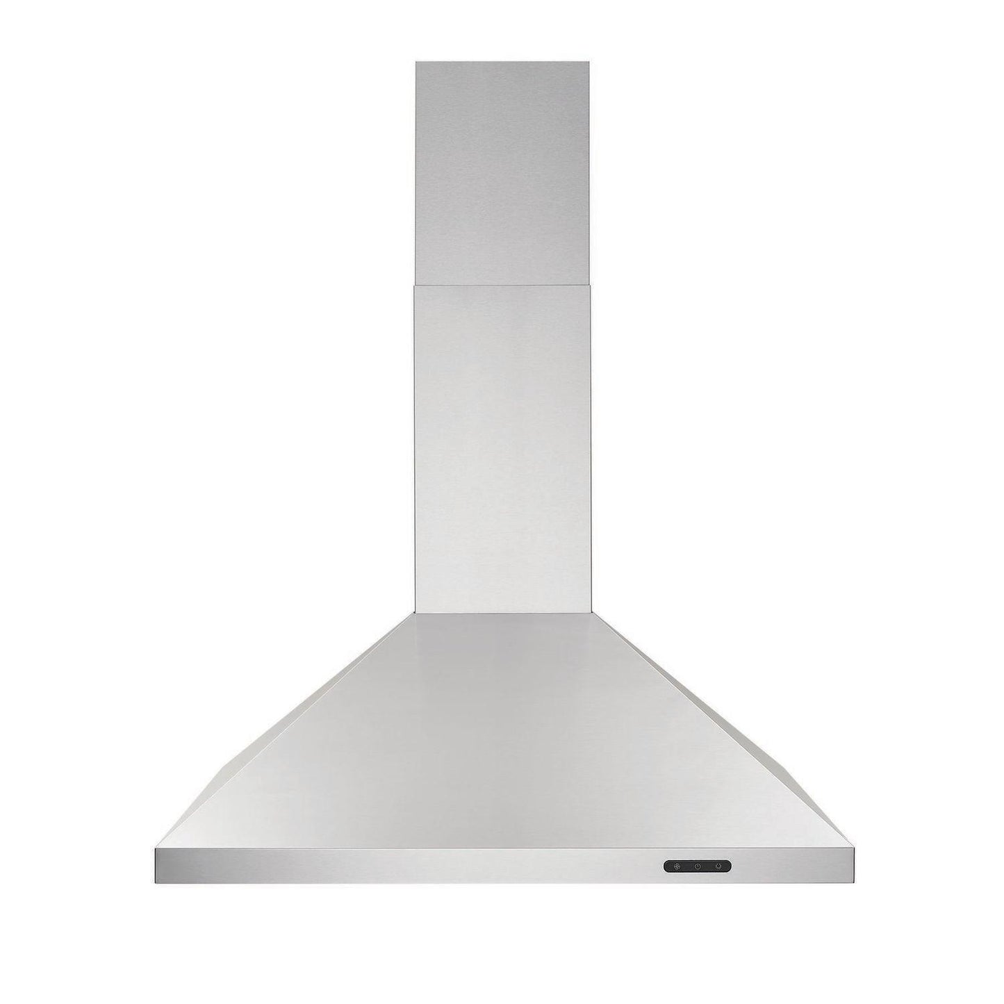 BROAN EW4836SS 36-in. Convertible Wall Mount Chimney Range Hood With LED Light In ...