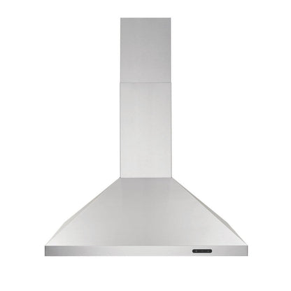 BROAN EW4836SS 36-in. Convertible Wall Mount Chimney Range Hood With LED Light In ...