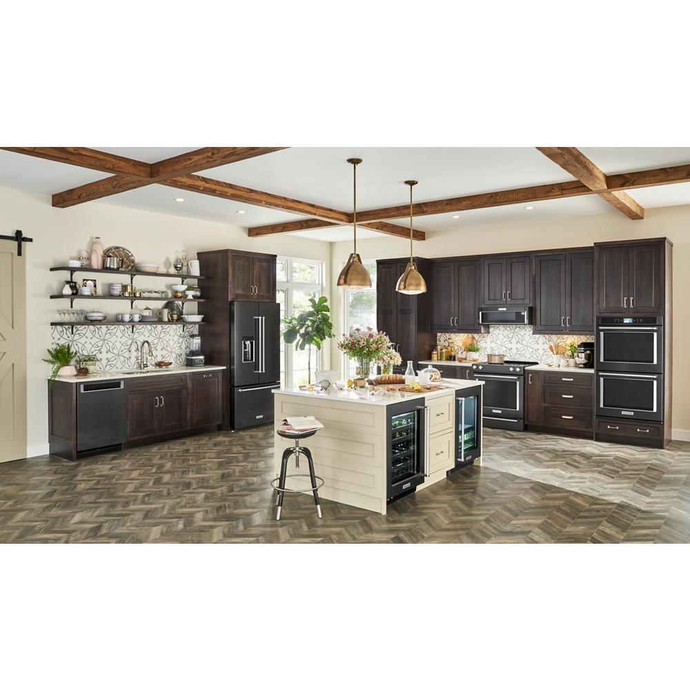 KITCHENAID KMLS311HBS 1000-watt Low Profile Microwave Hood Combination - Black Stainless