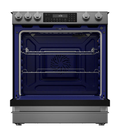 SHARP SSR3065JS Sharp 30 In. Electric Convection Slide-in Range With Air Fry