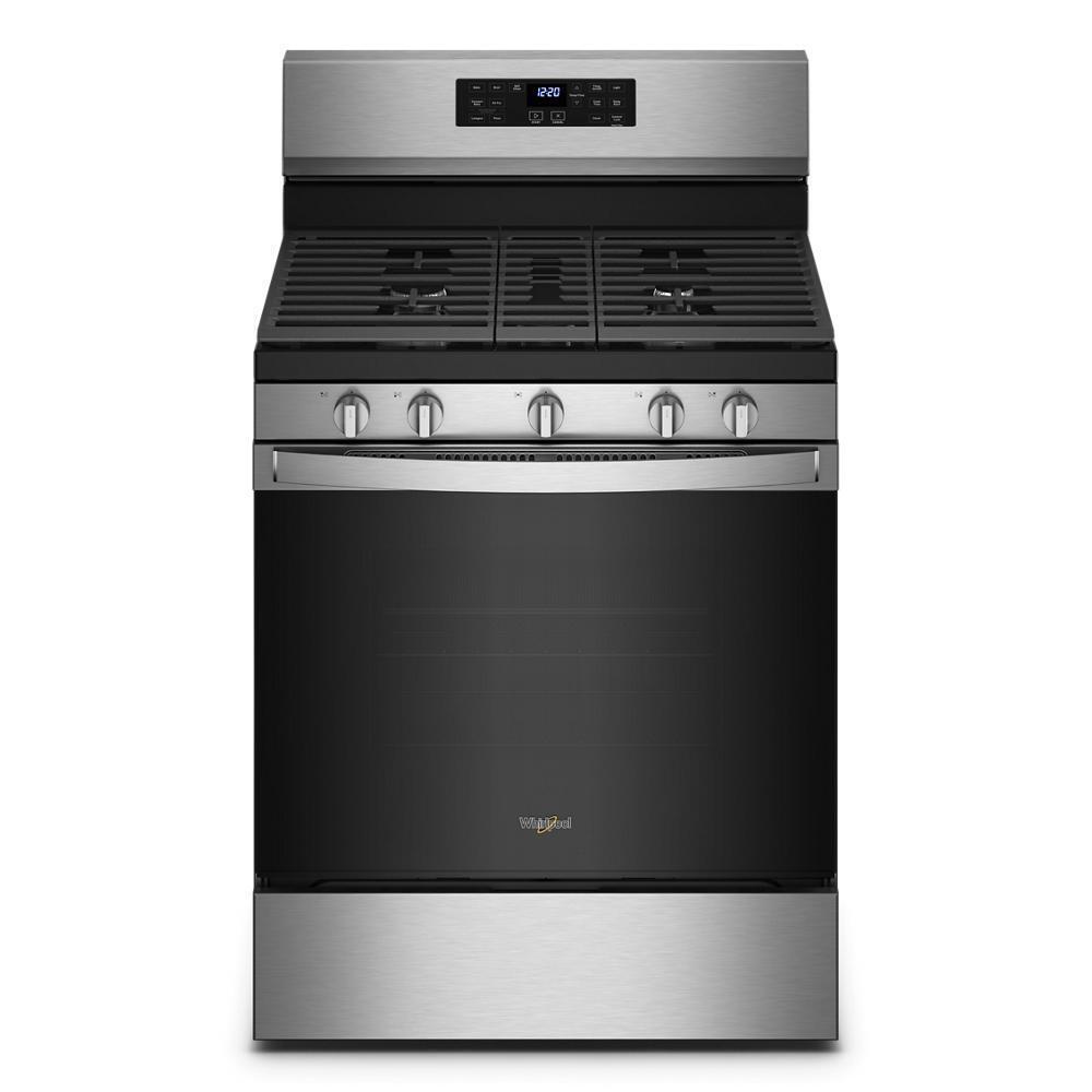 WHIRLPOOL WFG550S0LZ 5.0 Cu. Ft. Whirlpool Gas 5-in-1 Air Fry Oven
