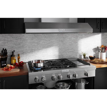 KITCHENAID KCGC558JSS Kitchenaid 48'' 6-burner Commercial-style Gas Rangetop With GRID...
