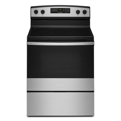 AMANA AER6603SMS 30-inch Amana Electric Range With Extra-large Oven Window