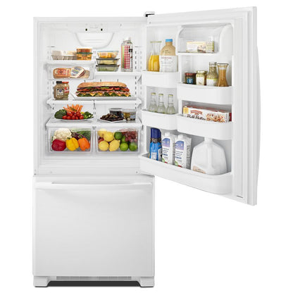 AMANA ABB1924BRW 18.5 Cu. Ft. Energy Star Qualified Bottom-freezer Refrigerator -...