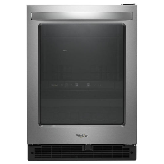 WHIRLPOOL WUB50X24HZ Whirlpool 24-inch Wide Undercounter Beverage Center - 5.2 Cu. FT...