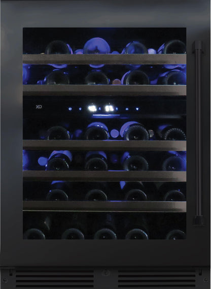 XO APPLIANCE XOU24WDZGBSL XO Appliance Dual Zone Wine 24"" Black Stainless Lh
