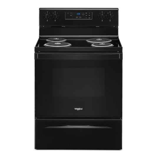 WHIRLPOOL WFC150M0JB 4.8 Cu. Ft. Whirlpool Electric Range With Keep Warm Setting