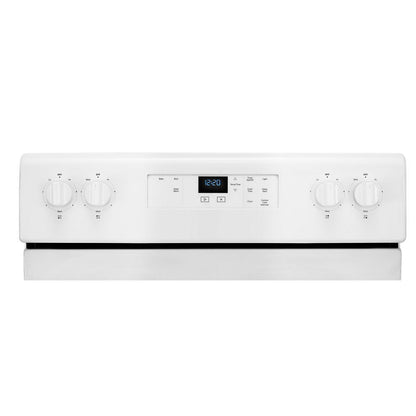 WHIRLPOOL WFC150M0JW 4.8 Cu. Ft. Whirlpool Electric Range With Keep Warm Setting