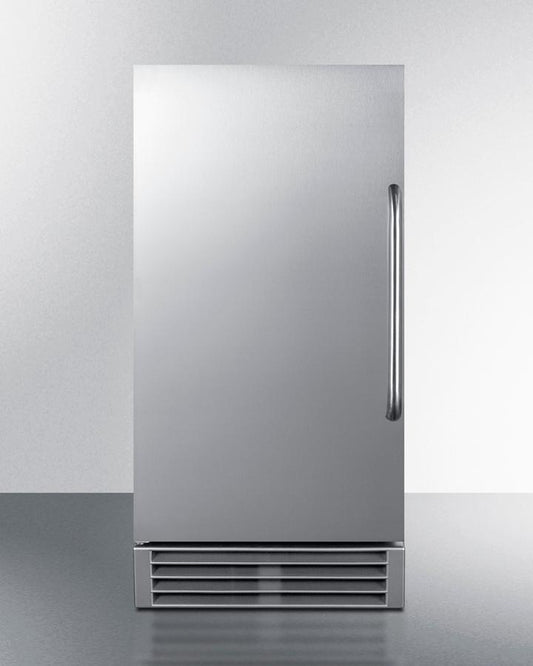 SUMMIT BIM47OS Summit Built-in Outdoor 50 Lb. Clear Icemaker