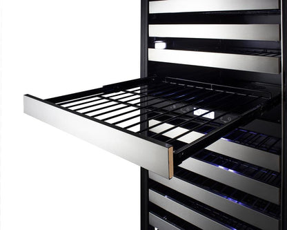 SUMMIT SWCP2116LHD Summit 24"" Wide Dual-zone Wine Cellar