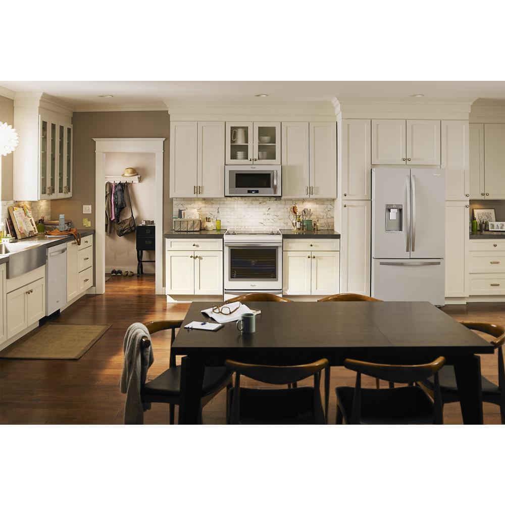 WHIRLPOOL WVW75UC6DS Stainless Steel Whirlpool 36 Inch Convertible Glass Kitchen RANG...