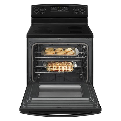 AMANA AER6603SFB 30-inch Amana Electric Range With Self-clean Option - Black
