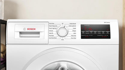BOSCH WGA14400UC Bosch 300 Series Compact Washer 1400 Rpm
