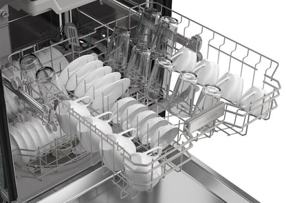 SHARP SDW6506JS Sharp 24 In. Slide-in Stainless Steel Hybrid Dishwasher