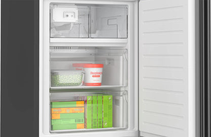 BOSCH B24CB80ESB 800 Series Free-standing Fridge-freezer With Freezer At Bottom, GLA...