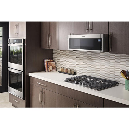 WHIRLPOOL WML55011HS Whirlpool 1.1 Cu. Ft. Low Profile Microwave Hood - BLACK-ON-STAI...