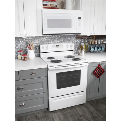 AMANA ACR4303MFW 30-inch Amana Electric Range With Bake Assist Temps - White