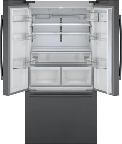 BOSCH B36CT80SNB Bosch French Door Bottom Mount Black Stainless Steel