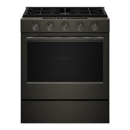 KITCHENAID KSGS530SBE KitchenAid 30-inch 5-element Gas Slide-in Convection Range