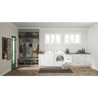 AMANA NGD4655EW 6.5 Cu. Ft. Top-load Gas Dryer With Automatic Dryness Control - White