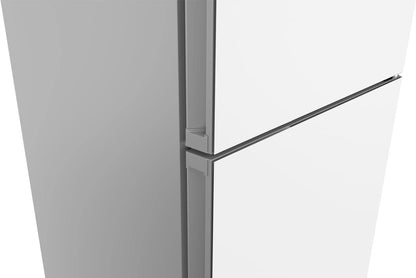 BOSCH B24CB80ESW 800 Series Free-standing Fridge-freezer With Freezer At Bottom, GLA...