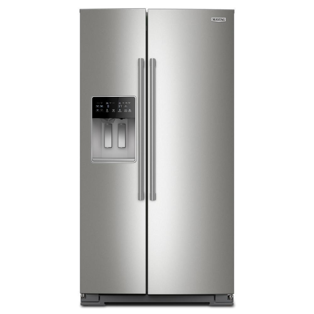 MAYTAG MRSF6636RZ 36-inch Wide Full-depth Side-by-side Refrigerator With Arctic Blue ...
