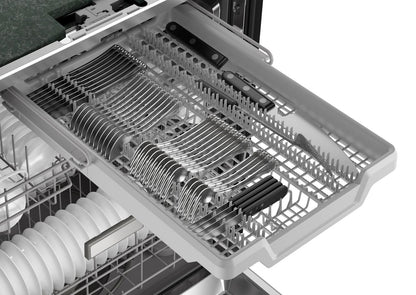 SHARP SDW6506JS Sharp 24 In. Slide-in Stainless Steel Hybrid Dishwasher