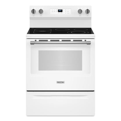 MAYTAG MFES6030RW 30-inch Wide Electric Range With No Preheat Air Fry and Air Baking ...