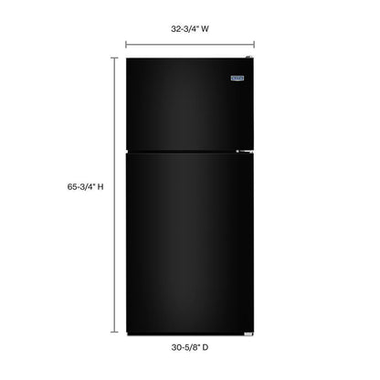 MAYTAG MRT311FFFE Maytag 33-inch Wide Top Freezer Refrigerator With Powercold F...