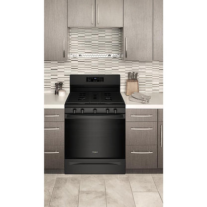 WHIRLPOOL WFG550S0LB 5.0 Cu. Ft. Whirlpool Gas 5-in-1 Air Fry Oven