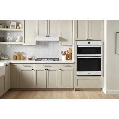 WHIRLPOOL WOEC5030LW &#xa;6.4 Total Cu. Ft. Combo Wall Oven With Air Fry When Connected