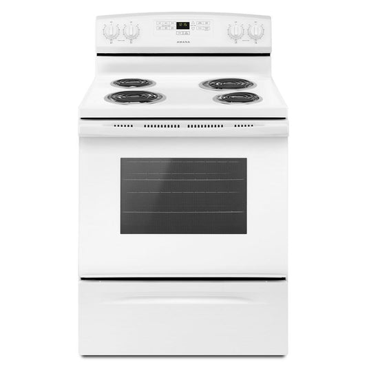 AMANA ACR4303MFW 30-inch Amana Electric Range With Bake Assist Temps - White