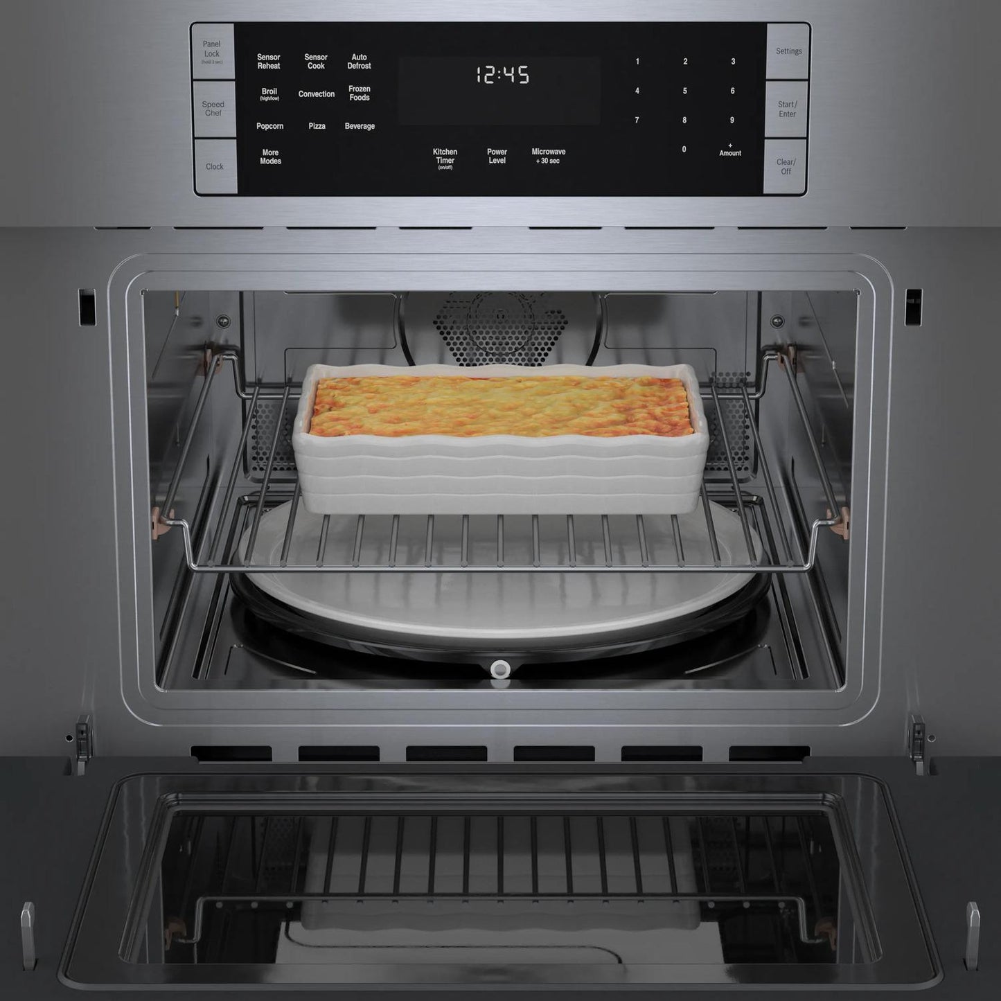 BOSCH HMC80152UC Bosch Hmc80152uc 30"" Speed Oven 800 Series - Stainless Steel