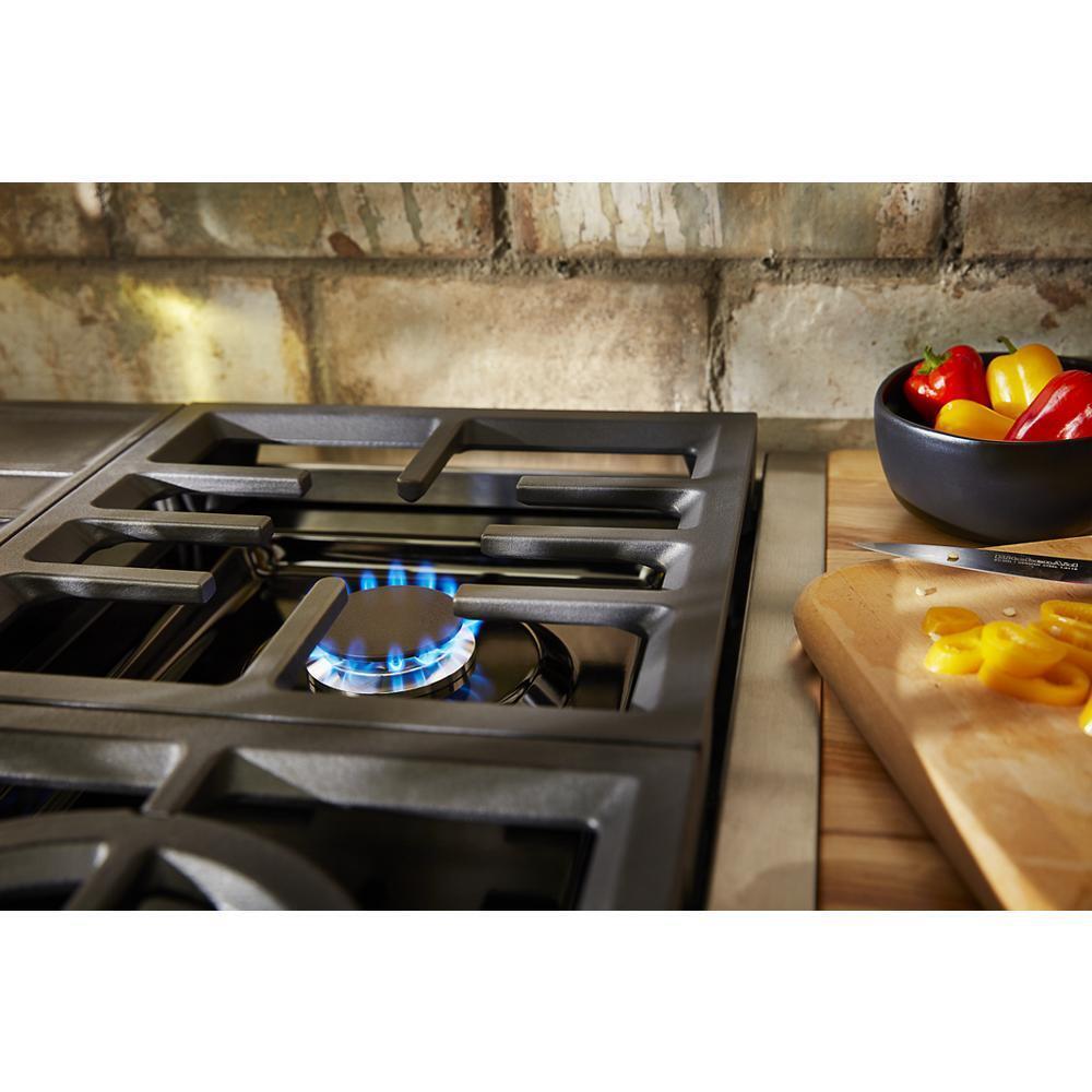 KITCHENAID KCGC500JSS Kitchenaid 30'' 4-burner Commercial-style Gas Rangetop STAINLESS...