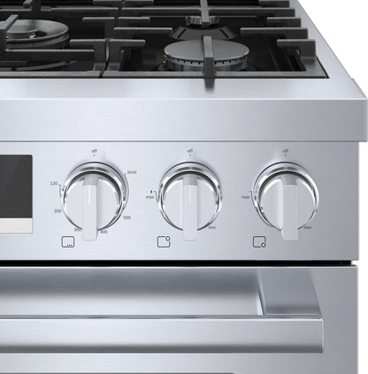 BOSCH HGS8055UC 800 Series Gas Freestanding Range 30'' Stainless Steel Hgs8055uc