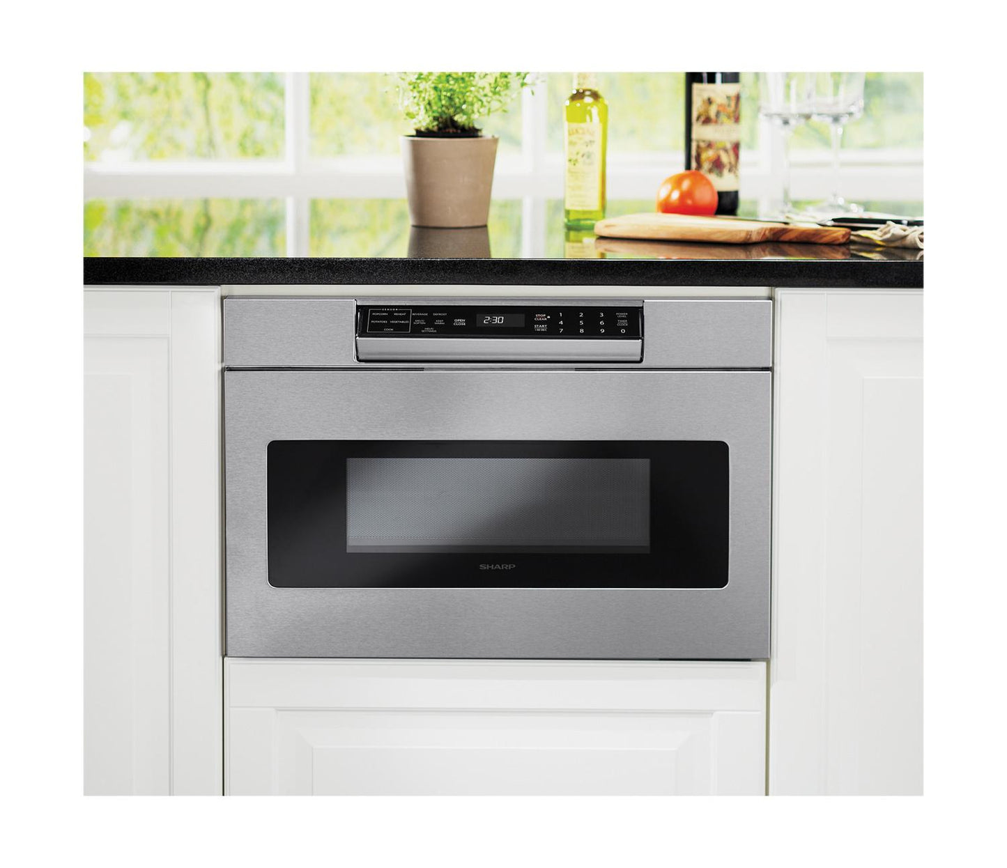 SHARP SMD2470ASY 24 In. 1.2 Cu. Ft. 950w Sharp Stainless Steel Microwave Drawer