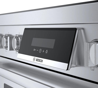 BOSCH HIS8655U 800 Series Induction Freestanding Range 36'' Stainless Steel His8655u