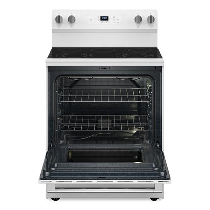 MAYTAG MFES4030RW Maytag 30-inch Wide Electric Range With Steam Clean - 5.3 Cu. Ft.