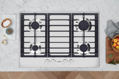 BOSCH NGM3051UC Bosch 300 Series Gas Cooktop Stainless Steel