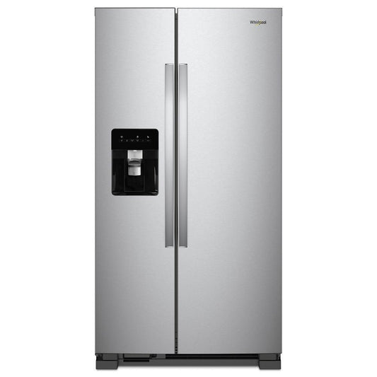 WHIRLPOOL WRS315SDHM Whirlpool 36-inch Wide Side-by-side Refrigerator - 25 Cu. Ft. - ...