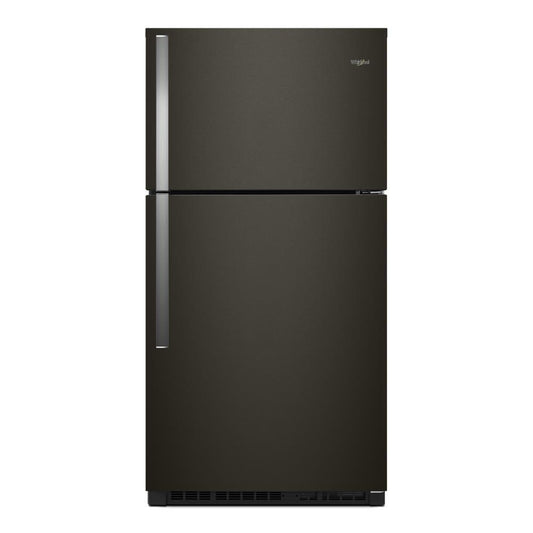 WHIRLPOOL WRT541SZHV Whirlpool 33-inch Wide Top Freezer Refrigerator - 21 Cu. Ft. - B...